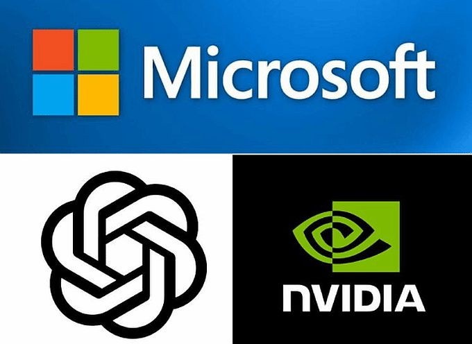 美监管机构据报达成协议向微软、OpenAI及Nvidia启动反垄断调查。(示意图:互联网)