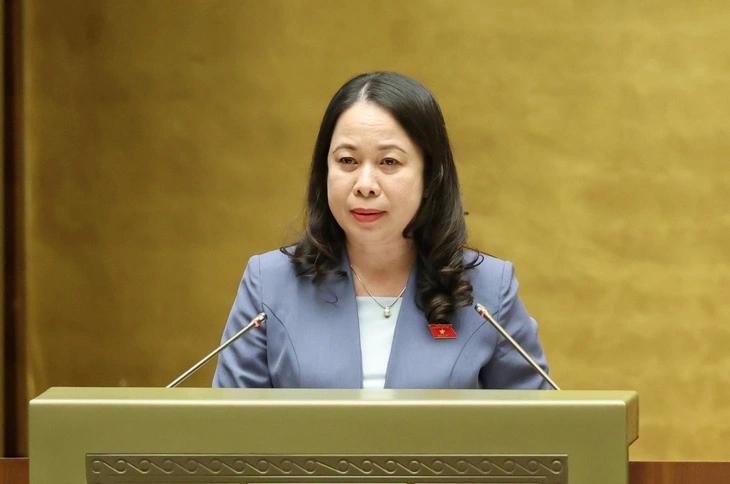 国家副主席武氏映春。(图:嘉欣)