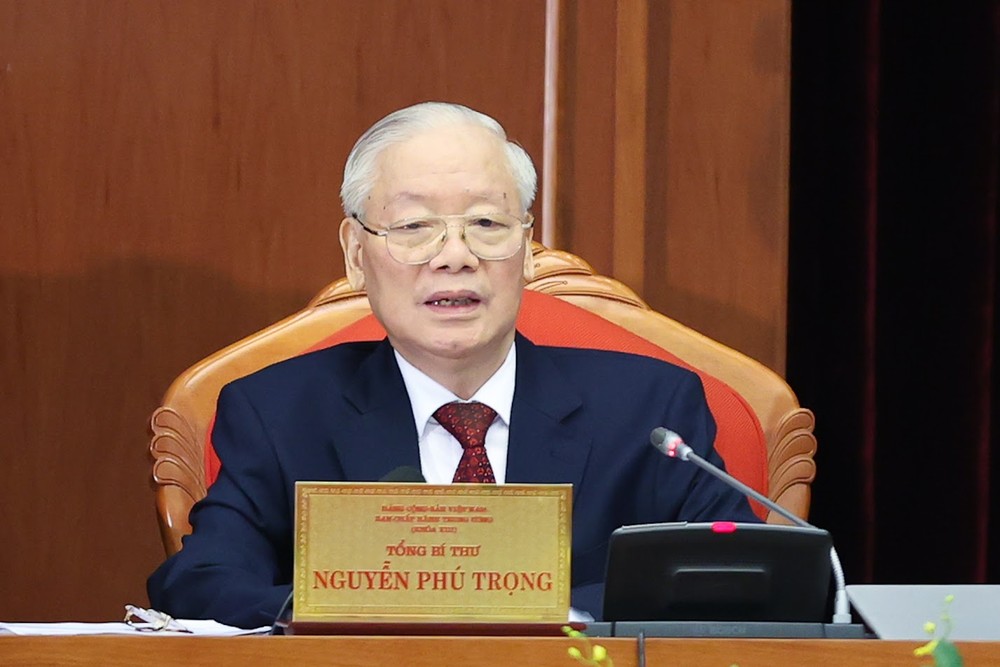 党中央总书记阮富仲。(图:VGP)