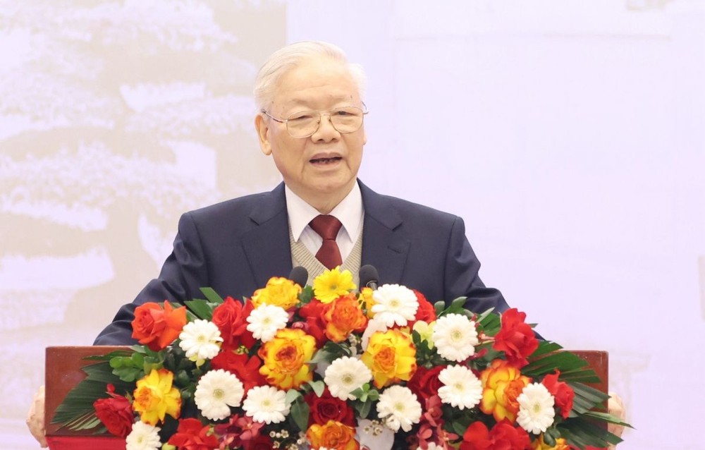 党中央总书记阮富仲。(图:VOV)
