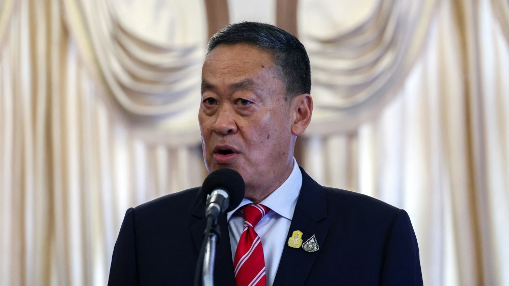 泰国现任总理赛塔。（图：互联网）