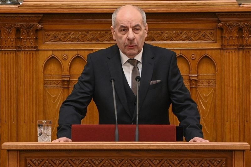 匈牙利总统舒尤克‧道马什。（图：Getty Images）