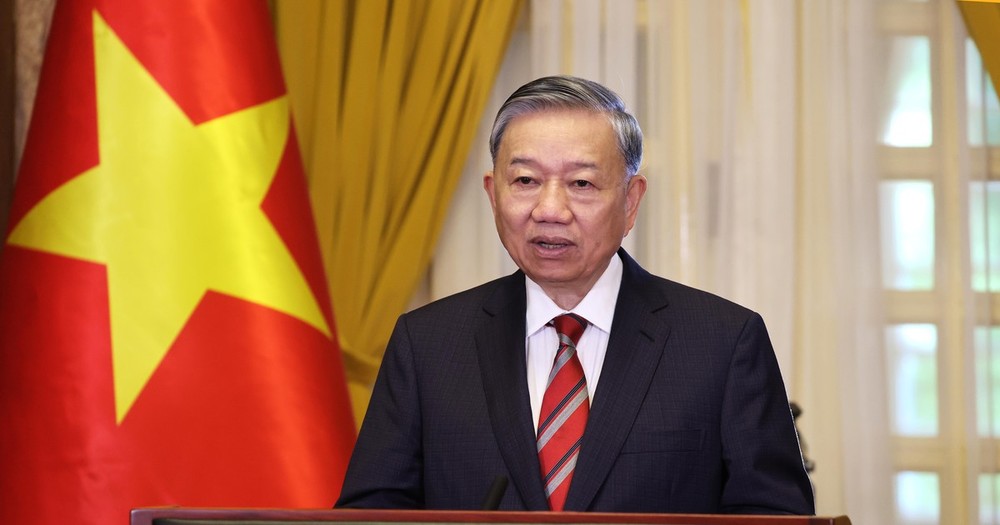 党中央总书记、国家主席苏林。(图:越通社)