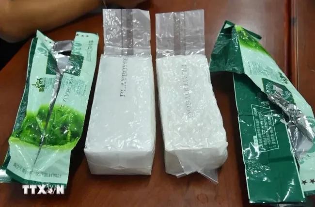 查获的毒品物证。(图:越通社)