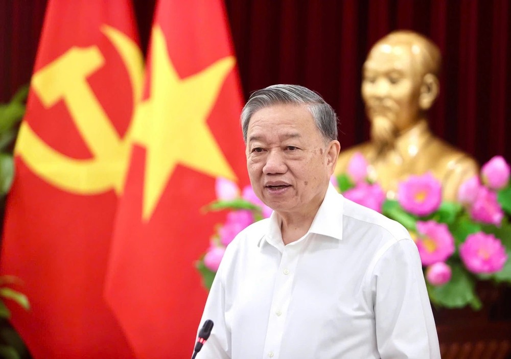 党中央总书记、国家主席苏林。(图:VGP) tbt-1.jpg