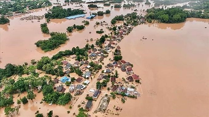3号台风袭击我国北部多省,引发暴雨、洪水、泥石流等灾害,造成重大人员伤亡和财产损失。(图:越通社)