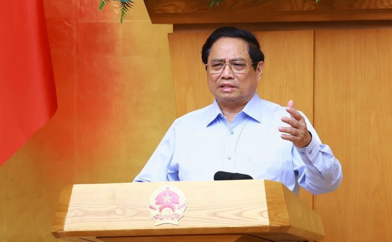 范明政总理在会议上发表讲话。(图:越通社)
