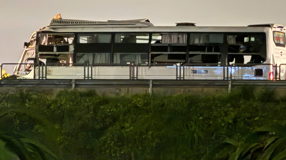 交通事故现场。(图:NDCC)