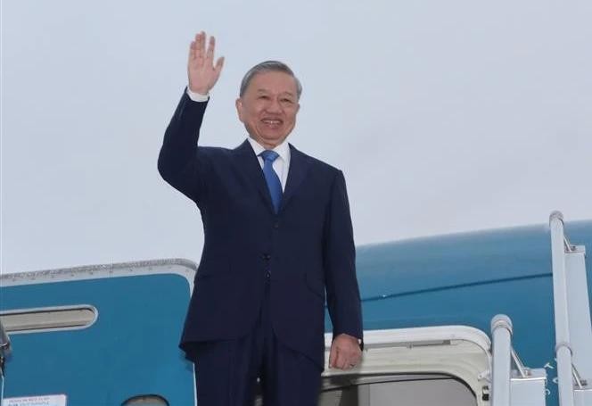 党中央总书记、国家主席苏林。(图:越通社)