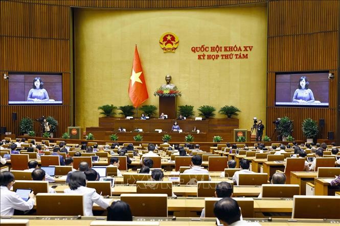 国会会议现场。(图:越通社)