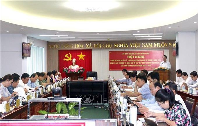 会议现场。(图:越通社)