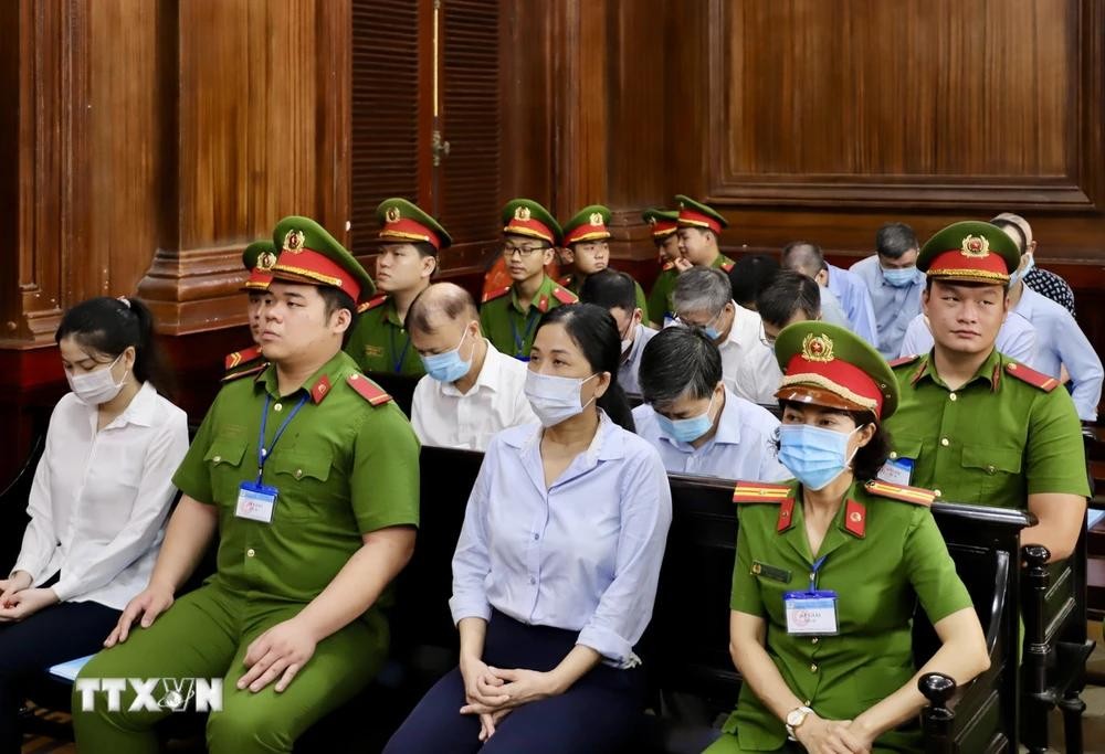 庭审现场。(图:越通社)