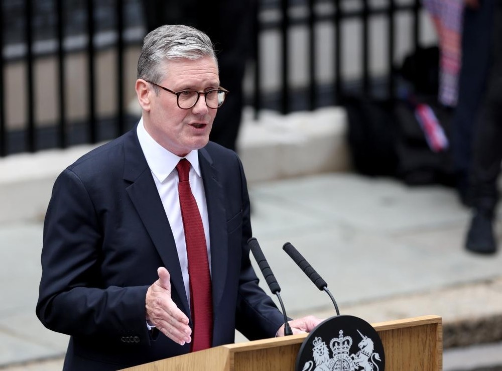 英国首相斯塔默。(图:新华社)