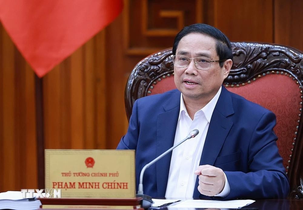 政府总理范明政。(图:越通社)