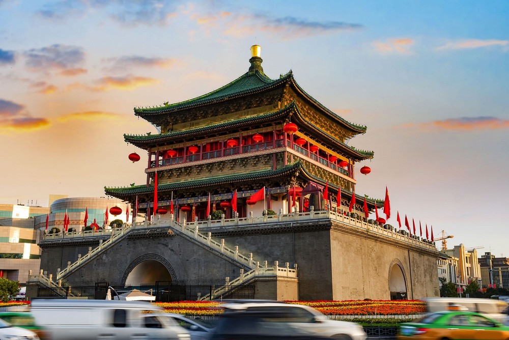 中国西安古城。 Tay An Trung Quoc.jpg
