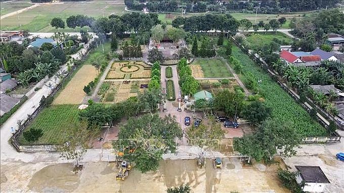 黎友晫文化名人遗迹区一景。(图:越通社)