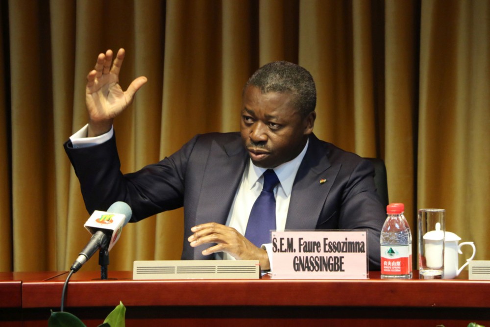 多哥共和国总统福雷‧纳辛贝。（图：互联网）