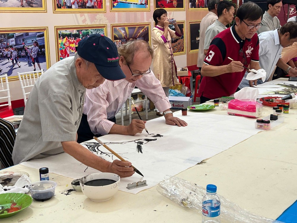 书法分会挥春及书画交流活动