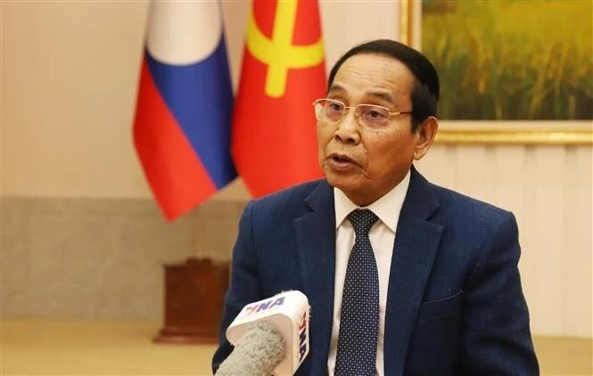 老挝人民革命党中央政治局委员、中央书记处常务书记、国家副主席本通·吉玛尼。(图:越通社)
