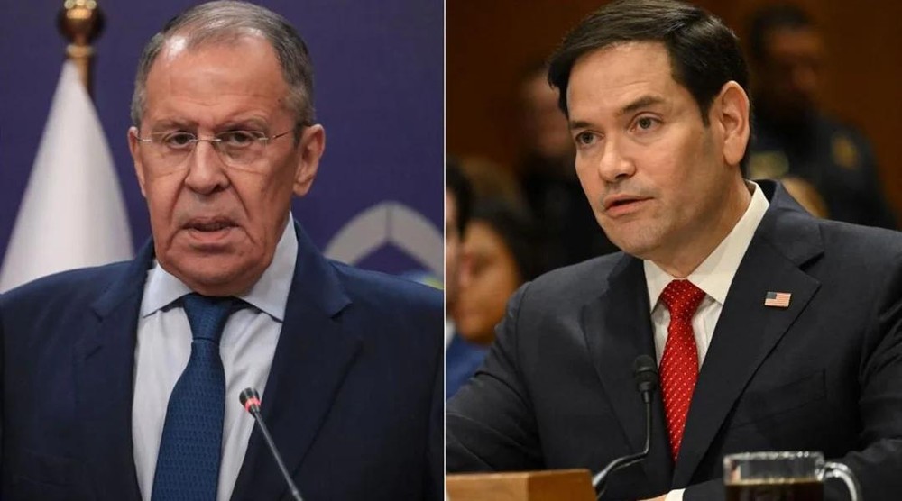 俄罗斯外长拉夫罗夫（左图）与美国国务卿鲁比奥（右图）通电话。（示意图：互联网）