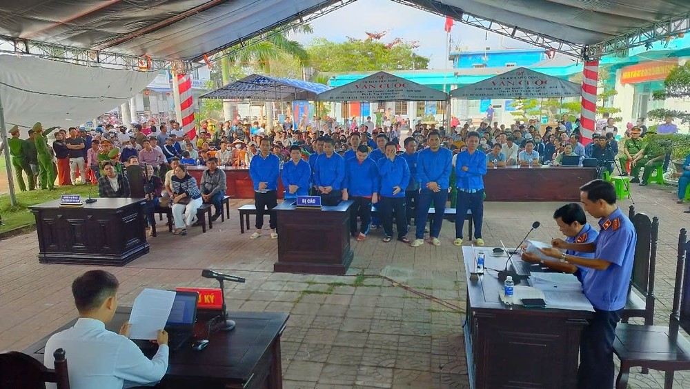 庭审现场。（图：如心）