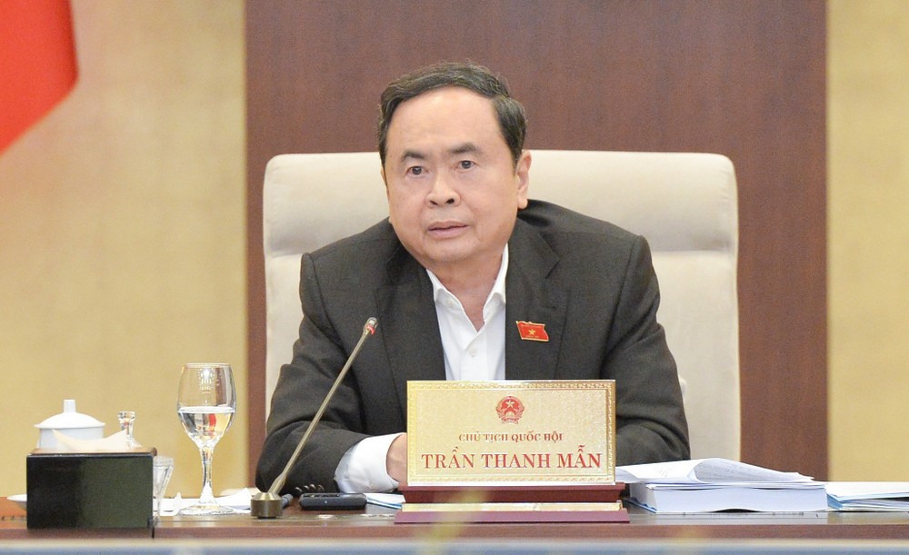 国会主席陈青敏。(图:阮宇)