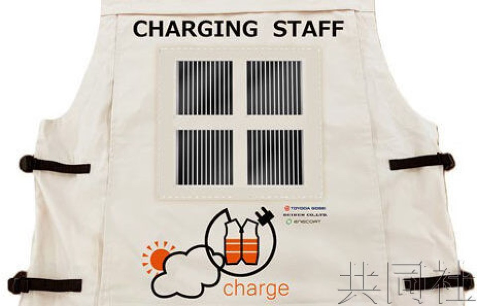 钙钛矿太阳能电池衣发电