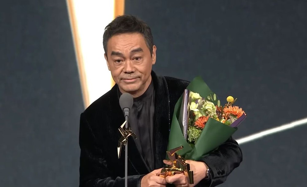 刘青云获最佳男主角。（图：互联网）