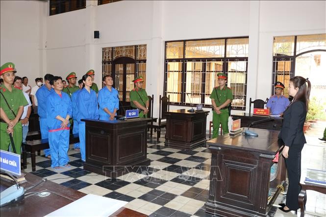 庭审现场。（图：越通社）