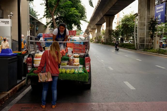泰国家庭不良贷款总额在今年1月底达到创纪录的1.23兆泰铢。（图：彭博社）