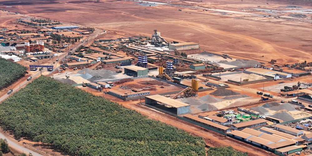 施工中的隆城机场。（图：明煌）