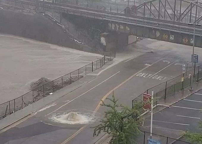 重灾区田纳西州有10人死亡。（图：互联网）