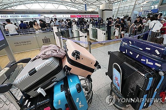 仁川国际机场。本图片与新闻内容无关。（图：韩联社）