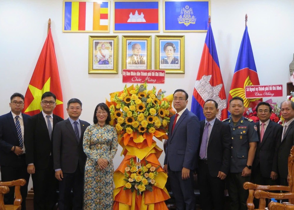 胡志明市与柬埔寨各地加强合作