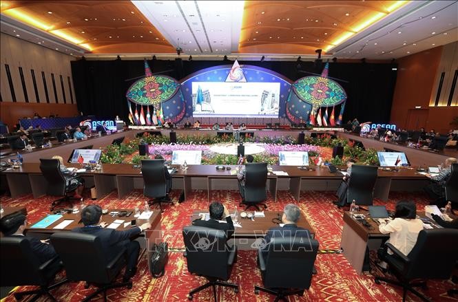 会议现场。（图：越通社）