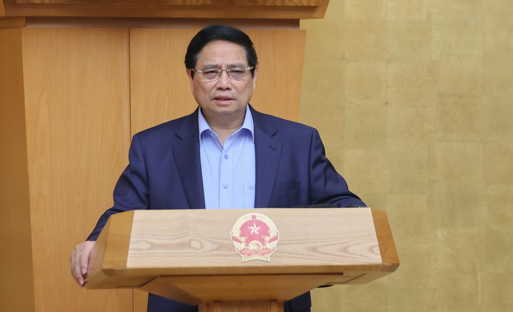 政府总理范明政会上发言。(图:段北)