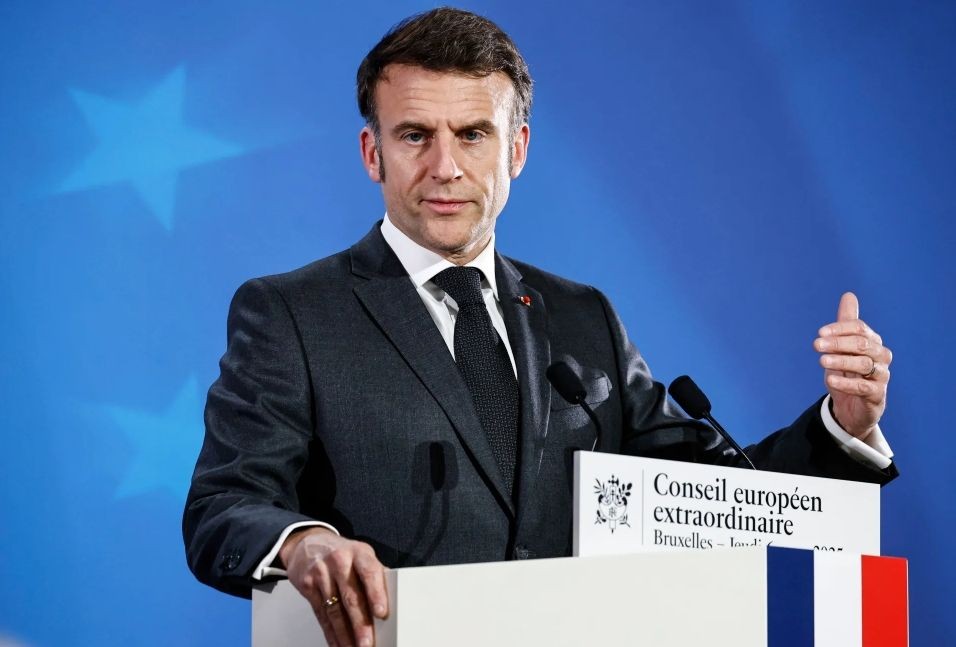 法国总统马克龙。（图：互联网）