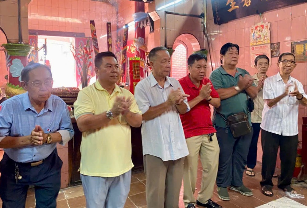 左闾天后圣母庙祈愿国泰民安