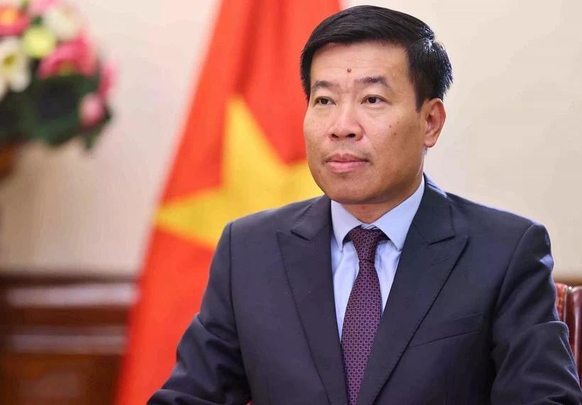 越南外交部副部长阮孟强。(图:越通社)