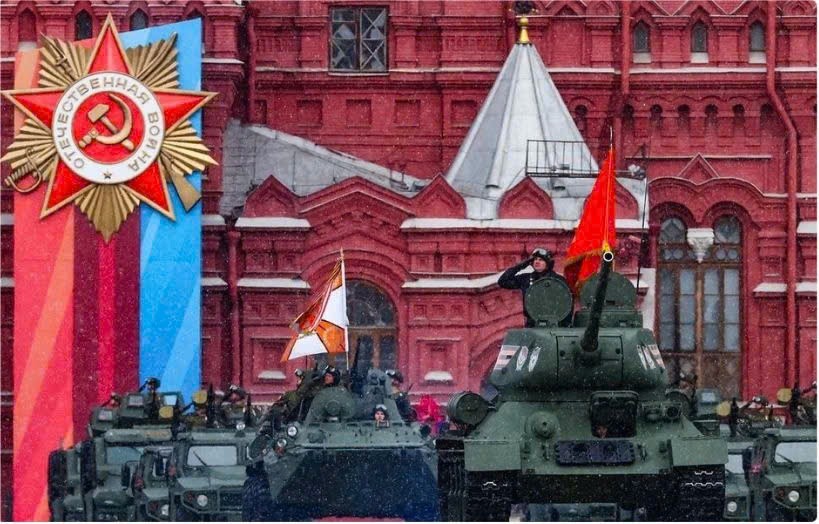 阅兵式将于当地时间上午10时（越南时间5月9日下午2时）开始。