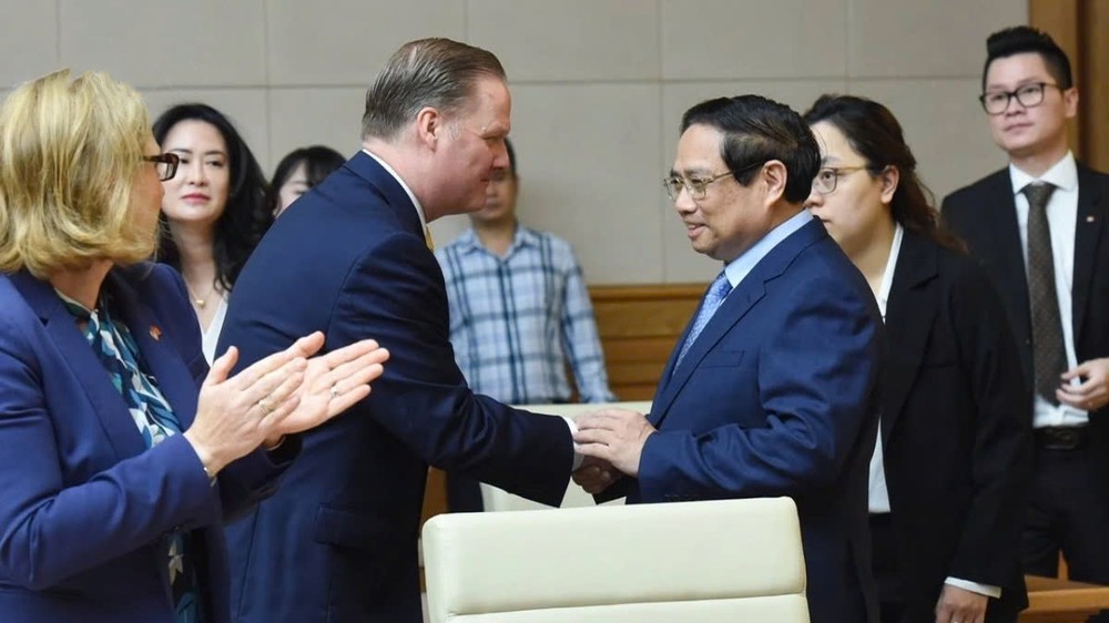 政府总理与美国企业社群举行会议