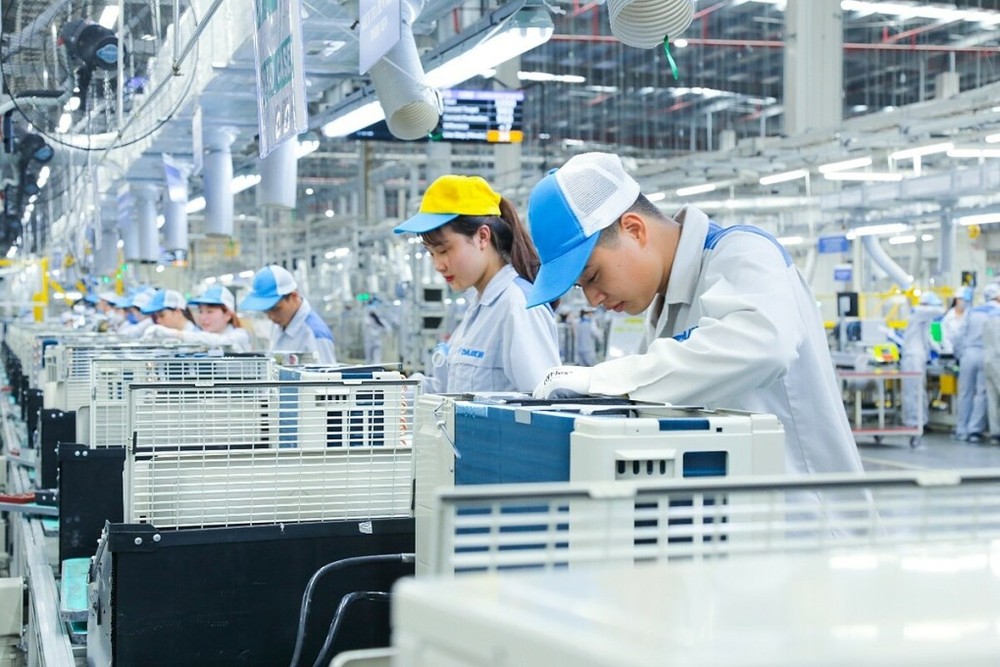 外国投资项目的生产线。