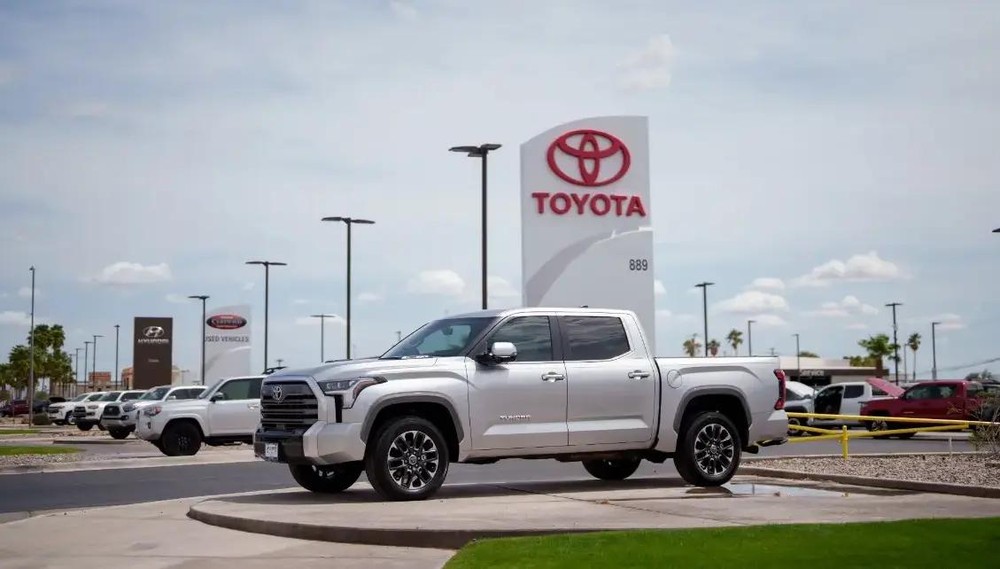 丰田汽车。（图：彭博社）