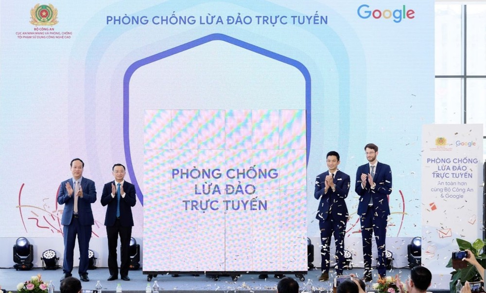 “防打网络诈骗"计划公布仪式。