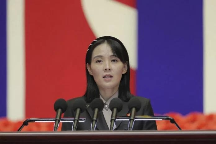 朝鲜劳动党中央委员会副部长金与正。(图:朝中社)