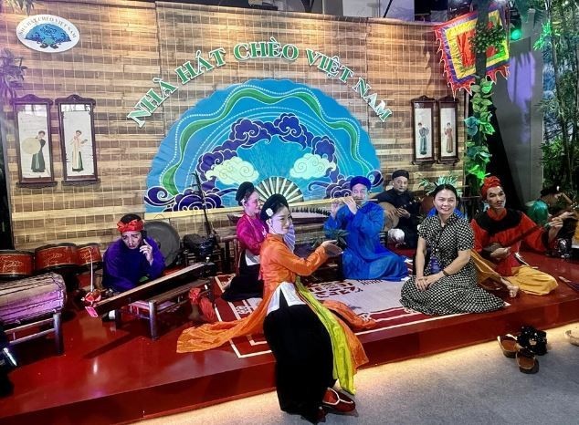 国家成就展12个文化产业展区。（图：越通社）