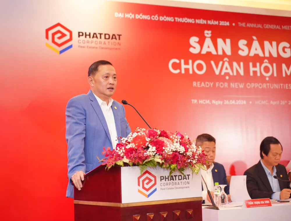 Chủ tịch PDR Nguyễn Văn Đạt