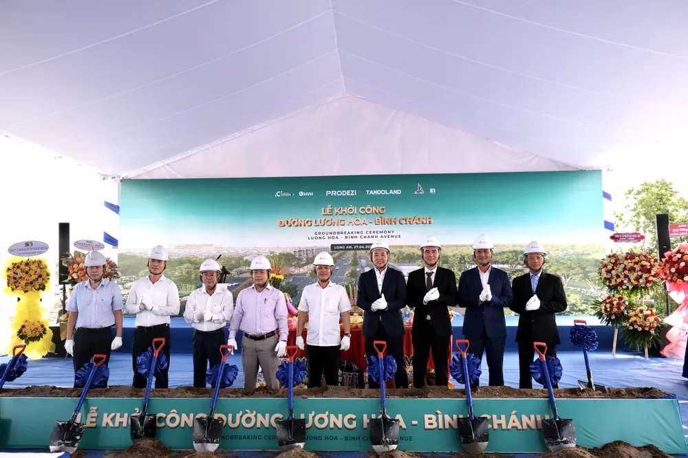Khởi công tuyến đường kết nối Long An -TPHCM
