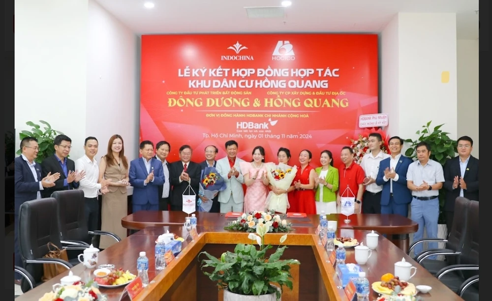 Đông Dương và Hồng Quang hợp tác phát triển dự án 13A khu Nam