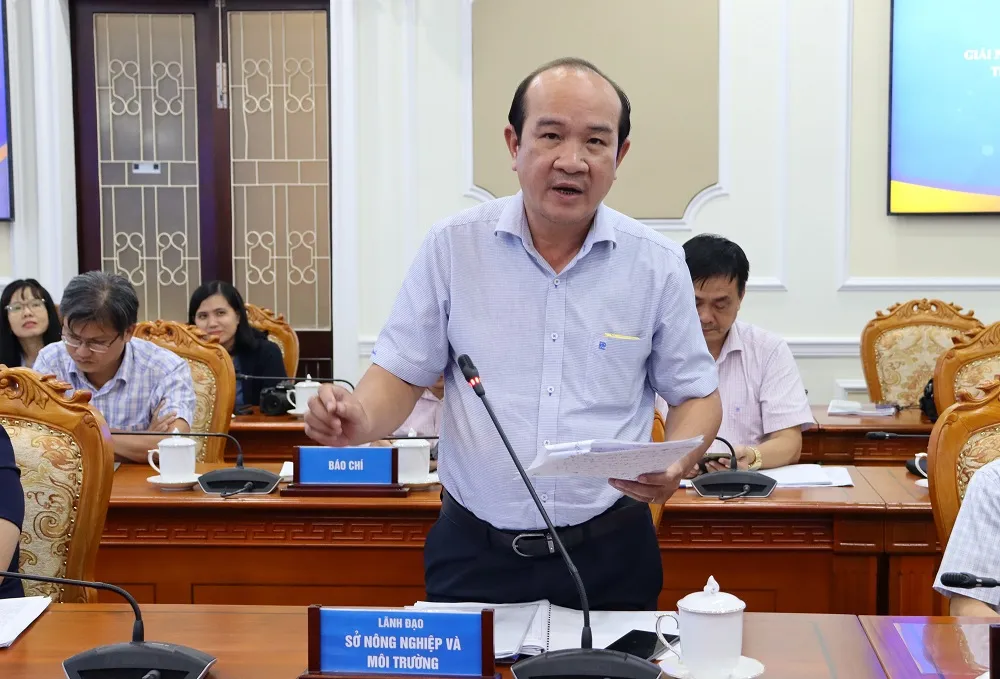 Ông Đào Quang Dương, quyền Trưởng phòng Kinh tế đất, Sở NN-MT TPHCM